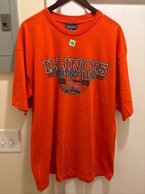 Men’s Jansport Illinois University Fighting Illini Final four 2005 t shirt XL